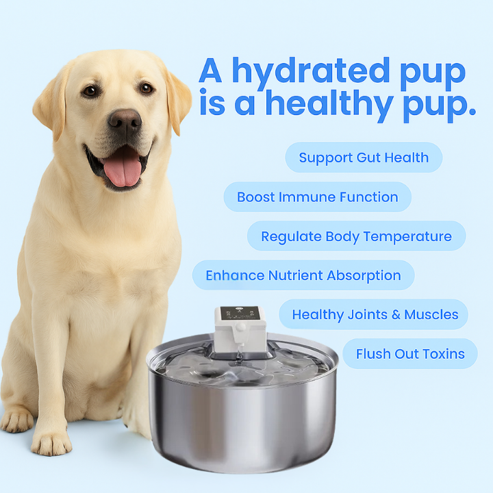 PawFlows Dog Water Fountain