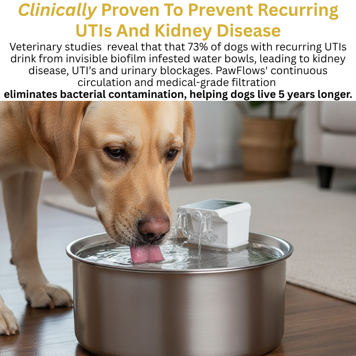 PawFlows Dog Water Fountain