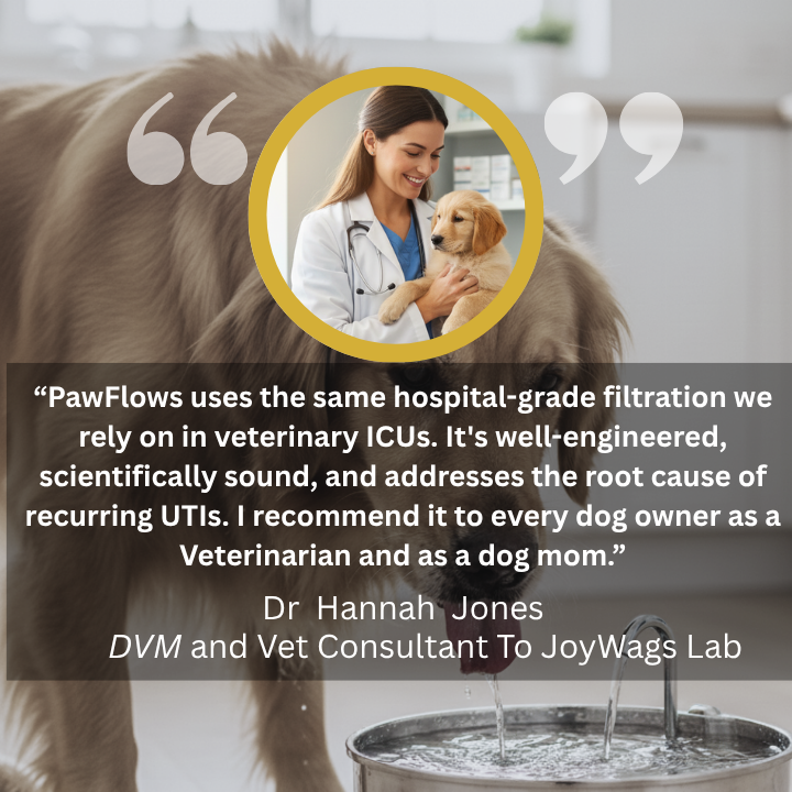 PawFlows Dog Water Fountain