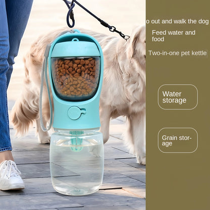 Portable Dog Water Bottle with Storage